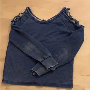 Cute blue long sleeve shirt